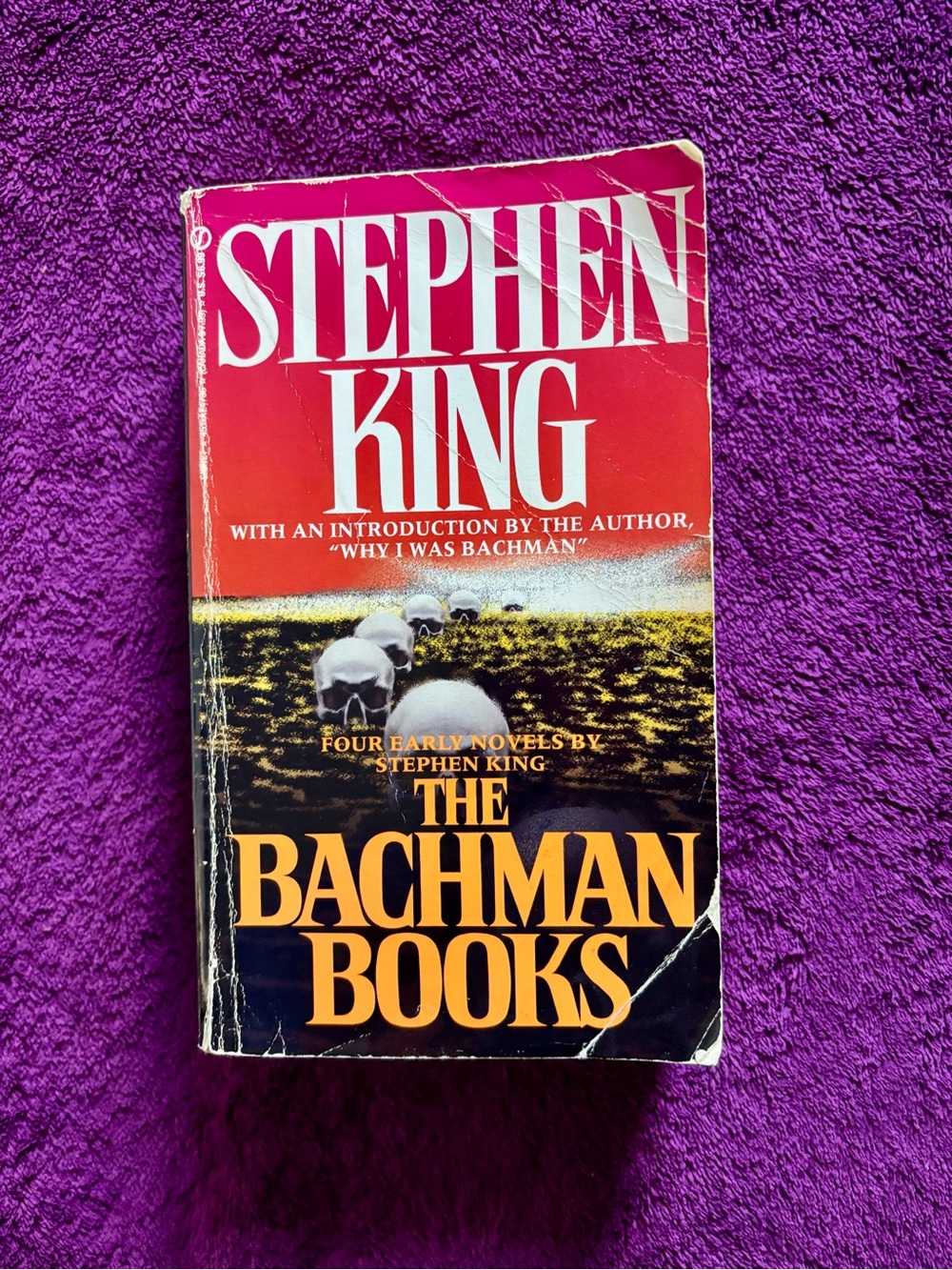 Vintage 80’s The Bachman Books “Rage” Stephen King/ Richard Bachman Paperback